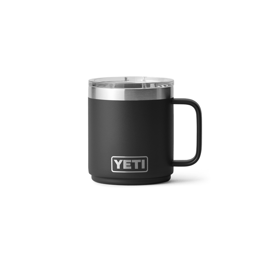 YETI Drinkware 10oz / Black YETI - Rambler 10oz Stackable Mug w/ DuraSip™ Ceramic Lining