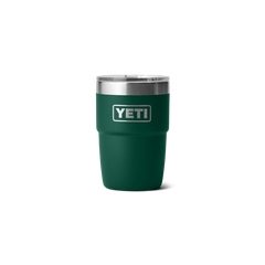 YETI Drinkware 8oz / Black Forest Green YETI - Rambler 8oz Stackable Cup w/ DuraSip™ Ceramic Lining