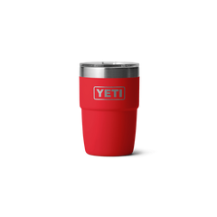 YETI Drinkware 8oz / Rescue Red YETI - Rambler 8oz Stackable Cup w/ DuraSip™ Ceramic Lining