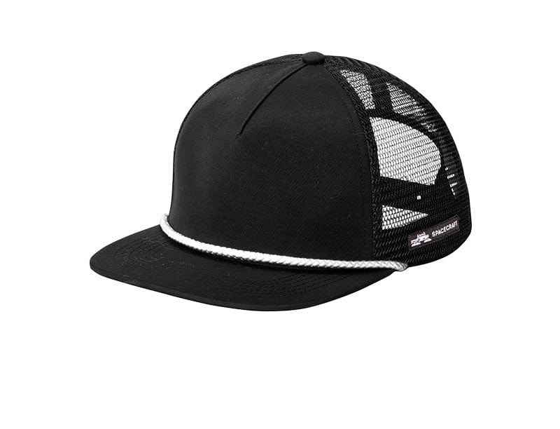 Spacecraft Headwear One Size / Black/White Spacecraft - Trucker Cap