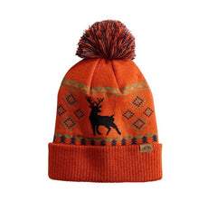 Spacecraft Headwear One Size / Deer Orange Spacecraft - Wild Pom Beanie