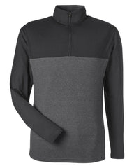 Spyder Layering S / Black/Black Frost Spyder - Men's Spyre Flex Colorblock Quarter-Zip