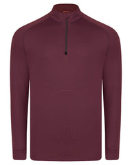 Swannies Golf Layering S / Maroon Swannies Golf - Men's Lukas Lightweight Quarter-Zip