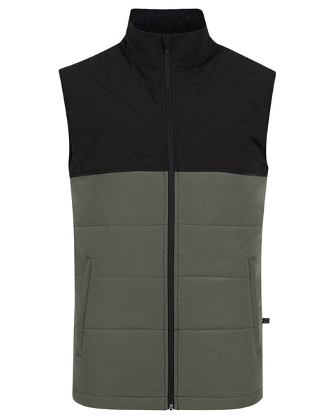 Swannies Golf Outerwear S / Black/Olive Grey Swannies Golf - Men's Cruz Vest