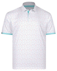 Swannies Golf Polos S / Aqua Swannies Golf - Men's Ashton Polo