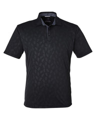 Swannies Golf Polos S / Black Swannies Golf - Men's Barrett Embossed Polo