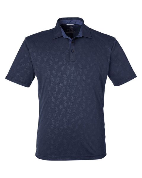 Swannies Golf Polos S / Navy Swannies Golf - Men's Barrett Embossed Polo