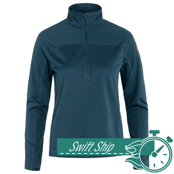 Fjällräven Layering 3-Day Swift Ship: FJÄLLRÄVEN - Women's Abisko Lite Half Zip