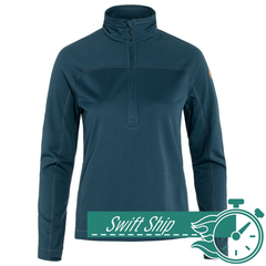 Fjällräven Layering 3-Day Swift Ship: FJÄLLRÄVEN - Women's Abisko Lite Half Zip