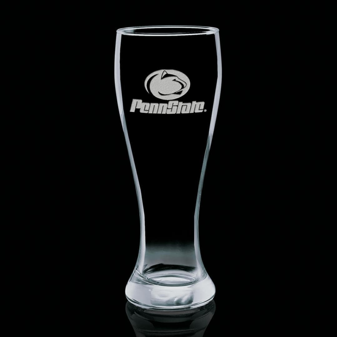 Threadfellows Accessories 20oz / Clear University Pilsner Glass 20oz - Deep Etched