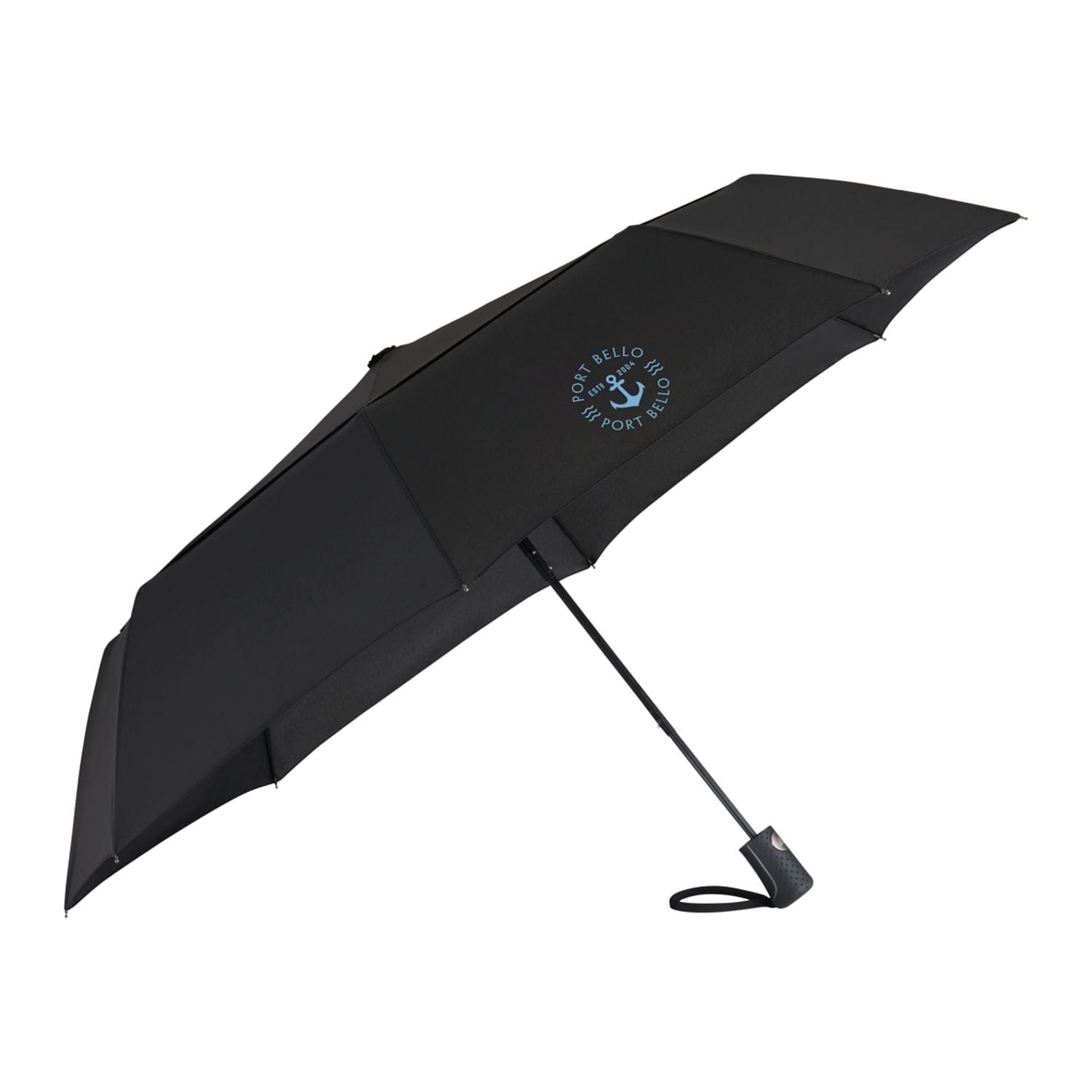 Threadfellows Accessories 46" / Black Recycled Auto Open Umbrella 46"