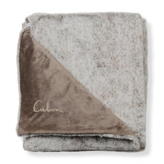 Threadfellows Accessories Luxe Faux Fur Throw Blanket