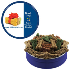 Threadfellows Accessories One Size / Blue Grand Tin w/ Dog Bones