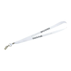 Threadfellows Accessories One Size / White Lanyard w/ Bulldog Clip