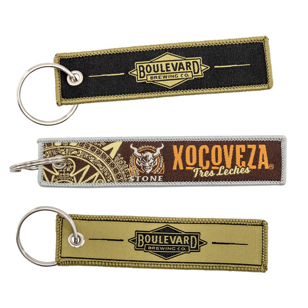 Threadfellows Curated Collection Accessories Multi Woven Flight Key Tag