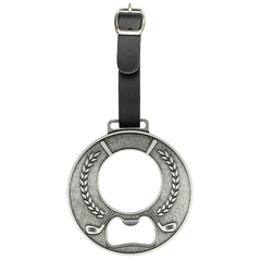 Threadfellows Curated Collection Accessories One Size / Antique Nickel Golf Bag Tag Bottle Opener