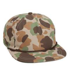 Threadfellows Curated Collection Headwear Adjustable / Blue Wave Imperial - The Aloha Rope Cap