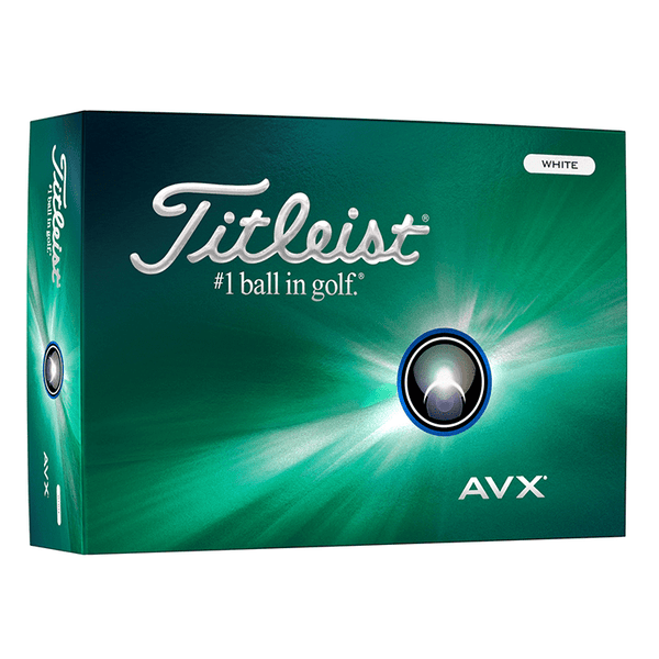 Titleist Accessories One Dozen / White Titleist - Custom AVX White Box Dozen