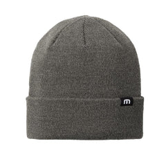 TravisMathew Headwear One Size / Dark Grey Heather TravisMathew - Solid Cuffed Beanie