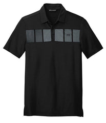 TravisMathew Polos S / Black TravisMathew - Men's Cabana Chest Stripe Polo