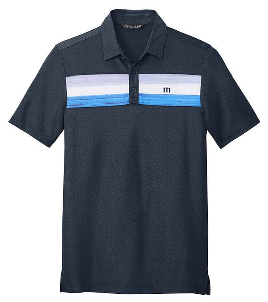 TravisMathew Polos S / Blue Nights TravisMathew - Men's Cabana Chest Stripe Polo