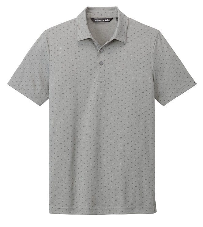 TravisMathew Polos S / Quiet Shade Grey Heather/Dark Grey TravisMathew - Men's Oceanside Geo Polo