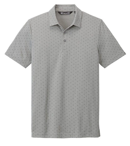 TravisMathew Polos S / Quiet Shade Grey Heather/Dark Grey TravisMathew - Men's Oceanside Geo Polo