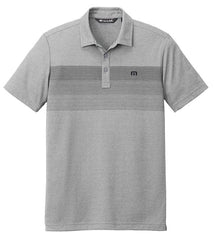 TravisMathew Polos S / Quiet Shade Grey Heather TravisMathew - Men's Coastal Chest Stripe Polo