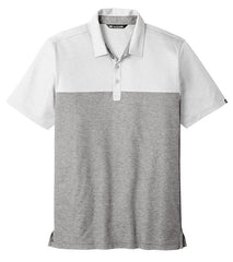 TravisMathew Polos S / White/Quiet Shade Grey Heather TravisMathew - Men's Oceanside Blocked Polo