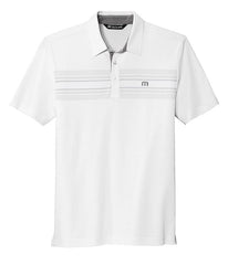 TravisMathew Polos S / White TravisMathew - Men's Monterey Chest Stripe Polo