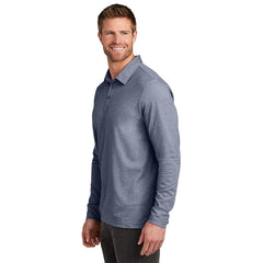 TravisMathew Polos TravisMathew - Men's Oceanside Heather Long Sleeve Polo