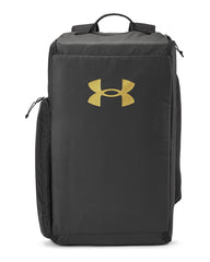 Under Armour One Size / Black/Metallic Gold Under Armour - Contain Medium Convertible Duffel Backpack