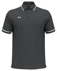 Under Armour Polos S / Castlerock/White Under Armour - Men's Tipped Teams Performance Polo