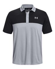 Under Armour Polos S / Steel/Black Under Armour - Men's Performance 3.0 Colorblock Polo