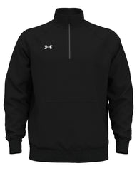 Under Armour Sweatshirts S / Black/White Under Armour - Men's Rival Fleece Quarter-Zip