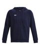 Under Armour Sweatshirts S / Midnight Navy/White Under Armour - Men's Rival Fleece Full-Zip Sweatshirt