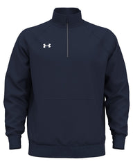 Under Armour Sweatshirts S / Midnight Navy/White Under Armour - Men's Rival Fleece Quarter-Zip