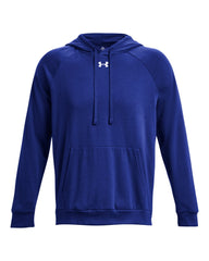 Under Armour Sweatshirts S / Royal/White Under Armour - Men's Rival Fleece Hooded Sweatshirt