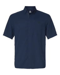 Under Armour Woven Shirts S / Academy/Black Under Armour - Men's Fish Pro Hybrid Woven Short Sleeve