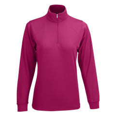 Vansport Layering S / Berry Pink Vansport - Women's Mesh 1/4-Zip Tech Pullover