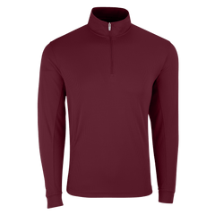 Vansport Layering S / Deep Maroon Vansport - Men's Mesh 1/4-Zip Tech Pullover