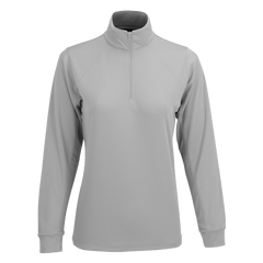 Vansport Layering S / Grey Vansport - Women's Mesh 1/4-Zip Tech Pullover