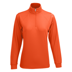 Vansport Layering S / Orange Vansport - Women's Mesh 1/4-Zip Tech Pullover