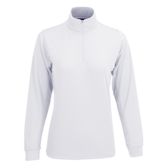 Vansport Layering S / White Vansport - Women's Mesh 1/4-Zip Tech Pullover