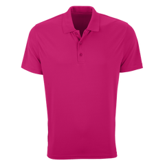 Vansport Polos S / Berry Pink Vansport - Men's Omega Solid Mesh Tech Polo