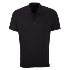 Vansport Polos S / Black Vansport - Men's Omega Solid Mesh Tech Polo