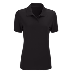 Vansport Polos S / Black Vansport - Women's Omega Solid Mesh Tech Polo