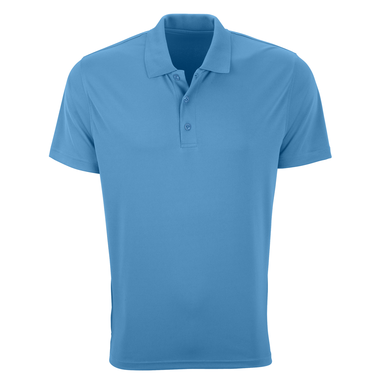 Vansport Polos S / Carolina Blue Vansport - Men's Omega Solid Mesh Tech Polo