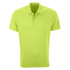 Vansport Polos S / Citron Vansport - Men's Omega Solid Mesh Tech Polo