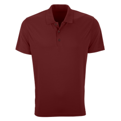 Vansport Polos S / Deep Maroon Vansport - Men's Omega Solid Mesh Tech Polo